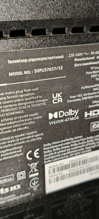 Tv telewizor Philips 50 cali Smart TV 4k