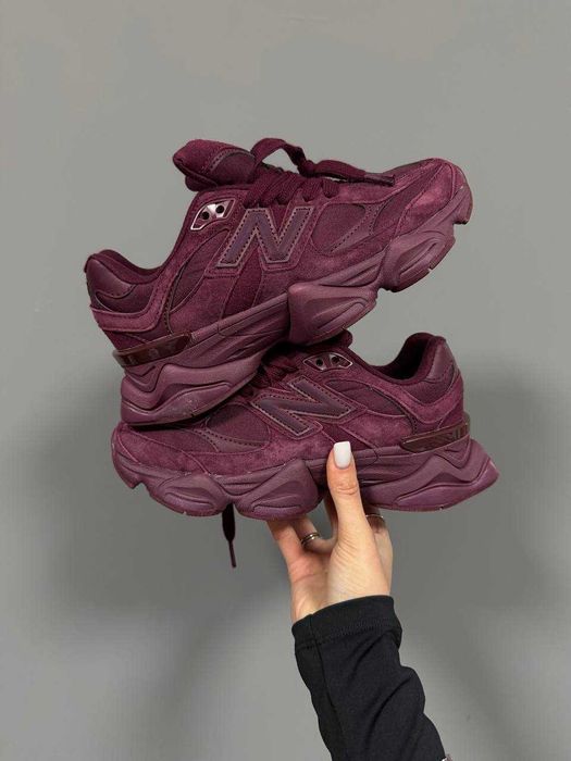 !SALE! New Balance 9060 Dark Cherry Premium 36 37 38 39 40 41 бордові