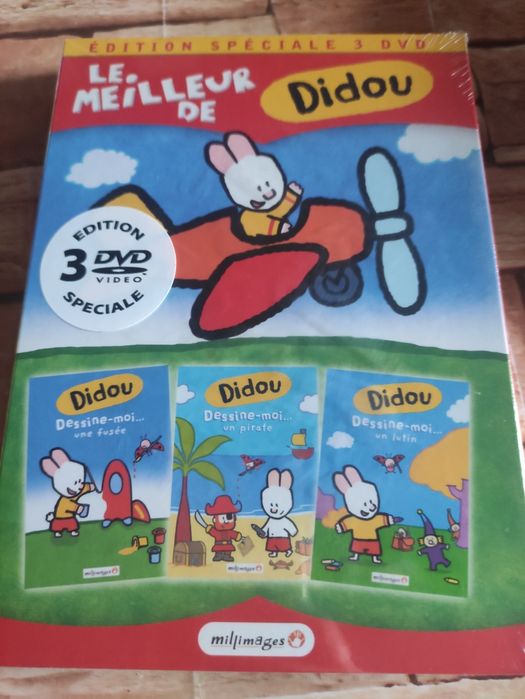 3 nowe bajki Didou j. Angielski na DVD