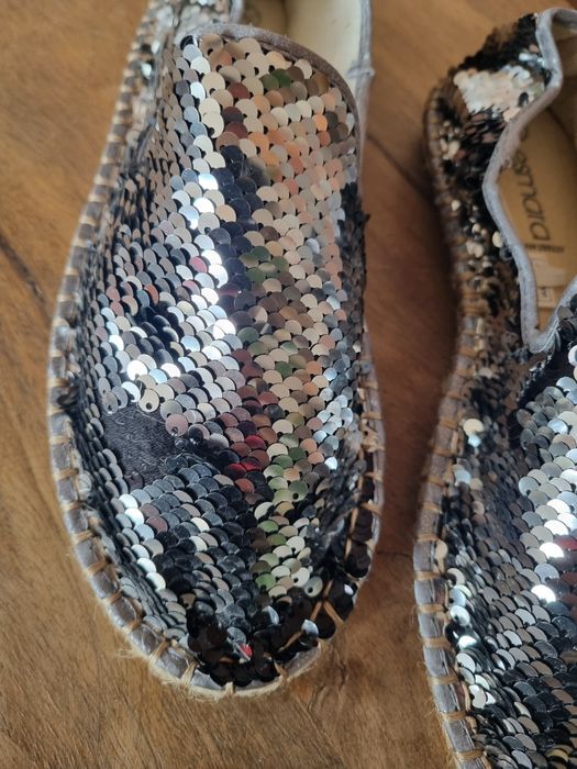 Cekinowe espadryle