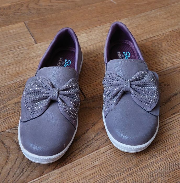 Skechers туфли  мокасины ориг.р.37,5(24 см)