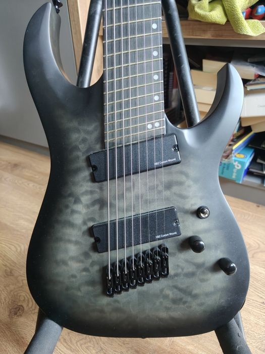 Harley Benton MultiScale-8 QBB gitara 8-strunowa