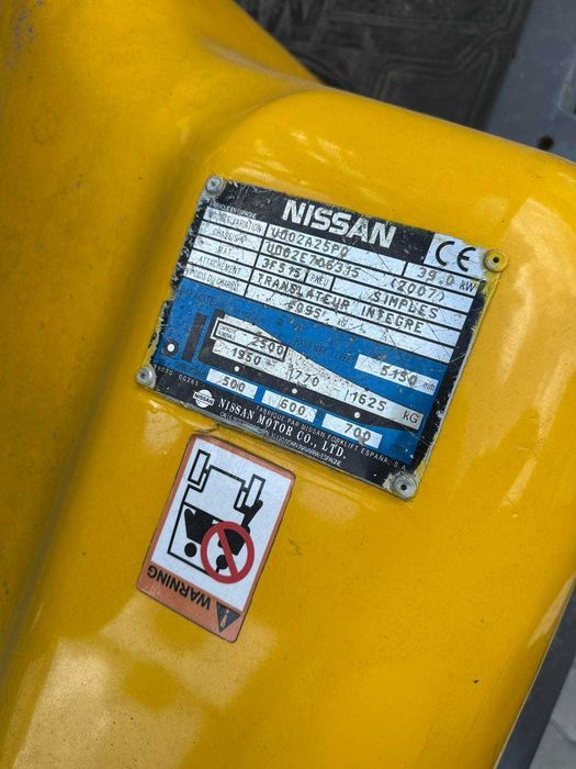 Газовий навантажувач Nissan