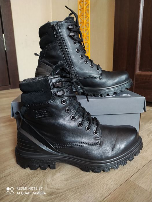 Ecco 37 ботинки жіночі зимові сапоги черевики чоботи взуття ессо