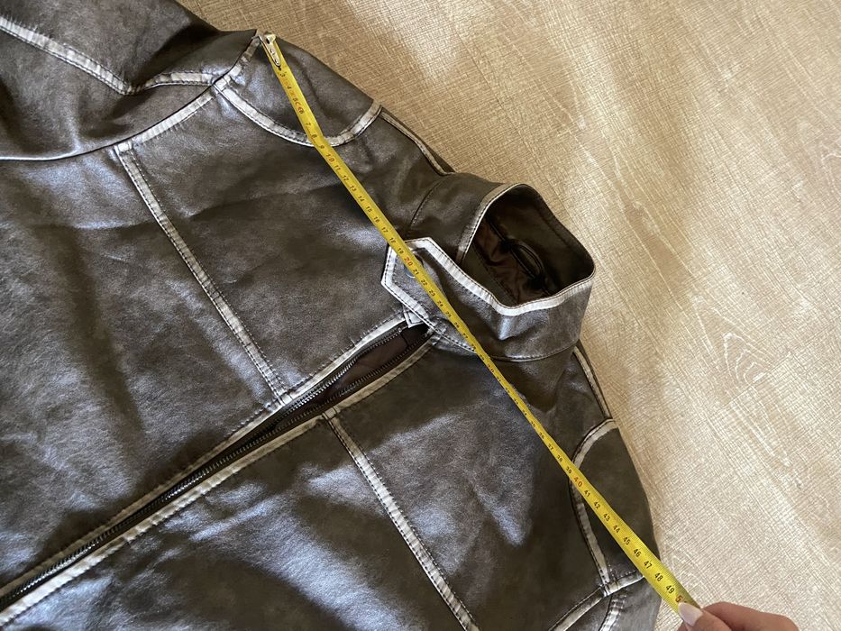 Куртка весна осень косуха мужская С-М курточка