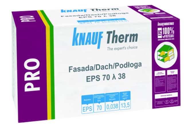 Styropian KNAUF EPS70-038 Fasada-owy, elewacyjny