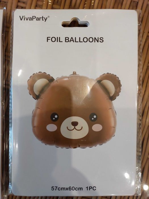 Balony dekoracyjne foliowe 4 szt + girlanda roczek+ balony