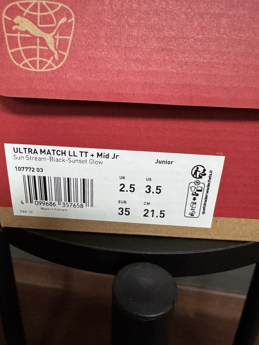 Buty do grania na hali Puma