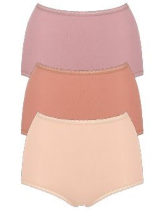 Sloggi everyday cotton 3-pak ,Maxi,wielokolorowe rozm. 40