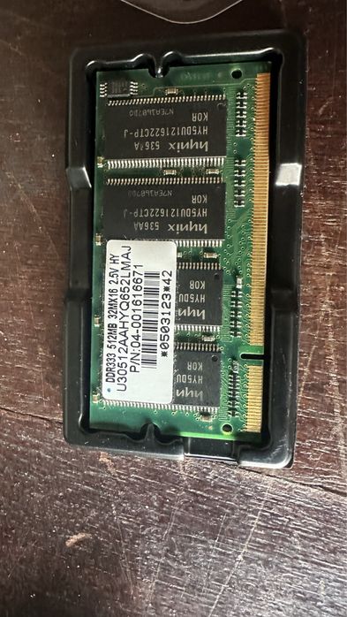 512 Mb Memoria RAM DDR 33364750575270529120