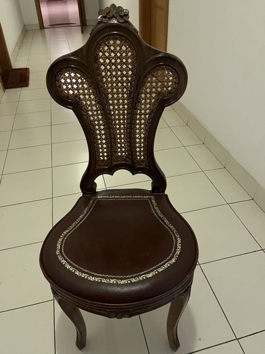 Cadeira apoio madeira