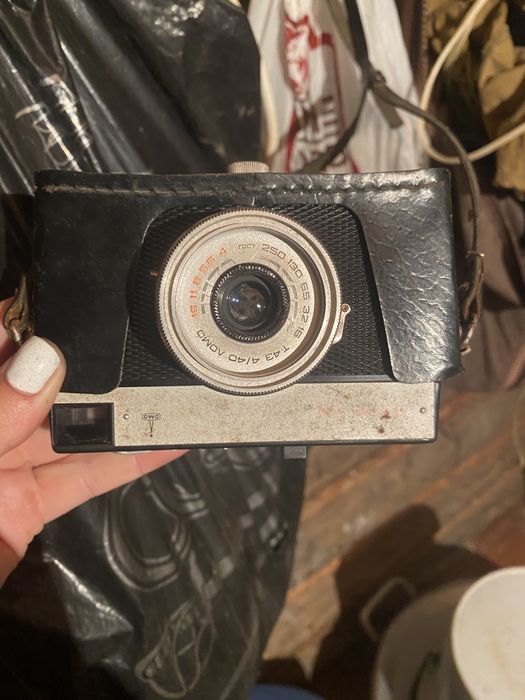 Старовинний фотоапарат