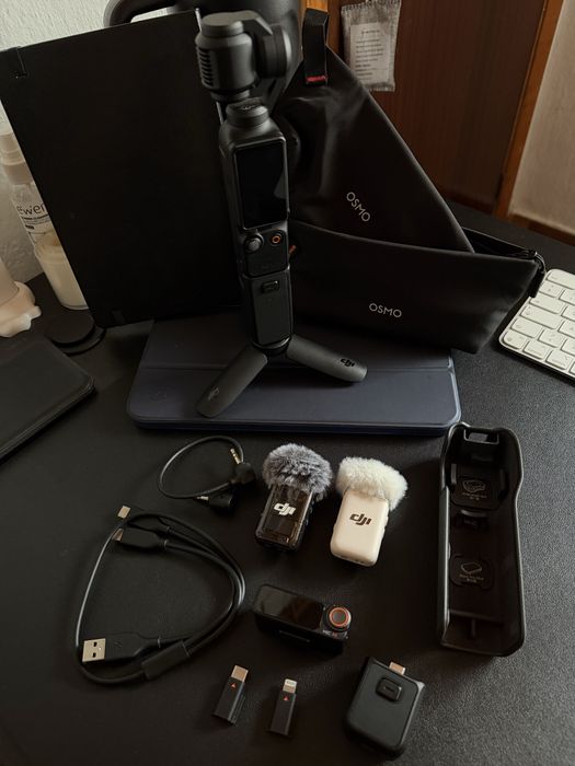 Dji Osmo Pocket 3 + Dji mic’s 2