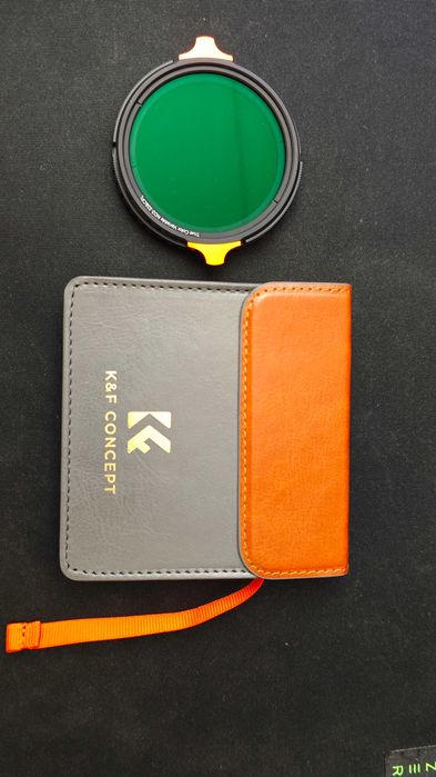 K&F Concept Filtro ND2-32 True Color Variável  58 mm Série Nano-Xcel