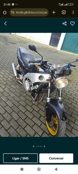 Yamaha yzf Thundercat 600