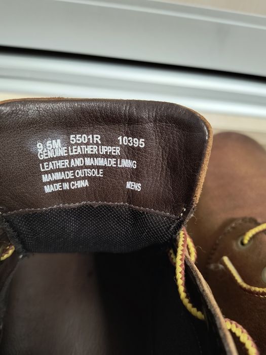 Продам кожаные ботинки фирмы Timberland