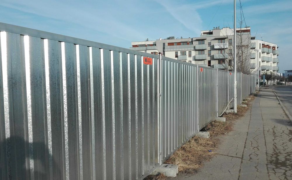 Wynajem ogrodzenia pełnego budowlanego – Wielkopolska