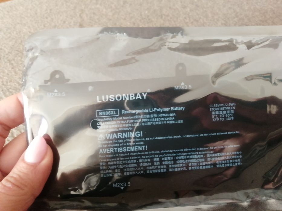 Bateria LUSONBAY BN06XL