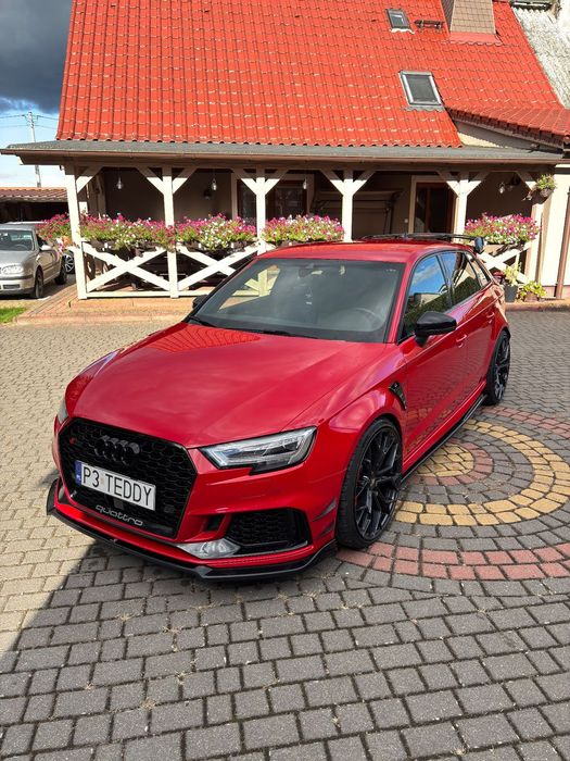 Audi RS3 Sportback Salon Polska, Matrix, B&O, CarPlay, Maxton,