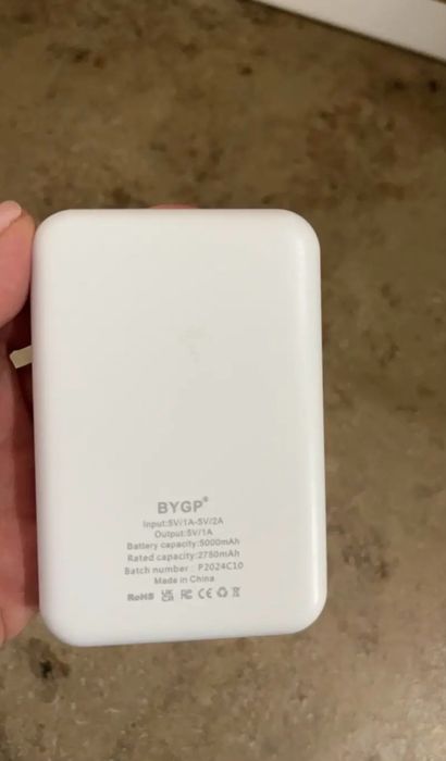 Нові! Безпровідний Павербанк BYGP 5000 mAh