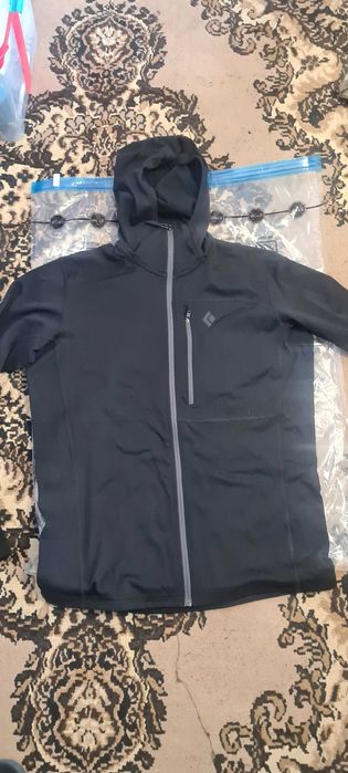 Black Diamond M Coefficient Fleece Hoody, L, Мужская флисовая кофта