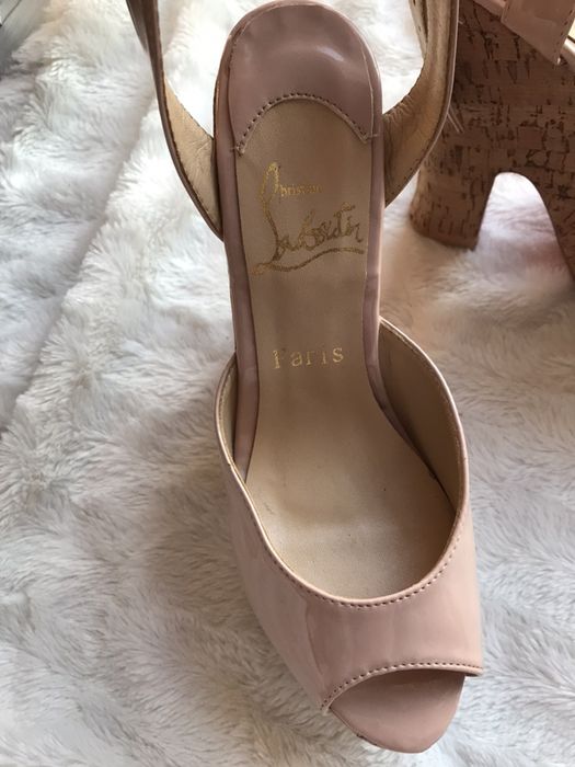 Buty na koturnie christian laboutin