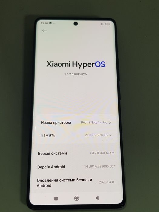 Xiaomi Redmi Note 14 Pro (8+4/256gb)