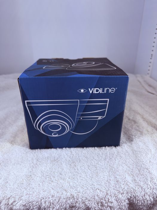 Kamera VidiLine IP Kopułowa 5Mpx Dual Light Biała