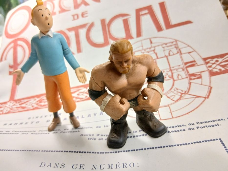 Tintin antigo e wwe