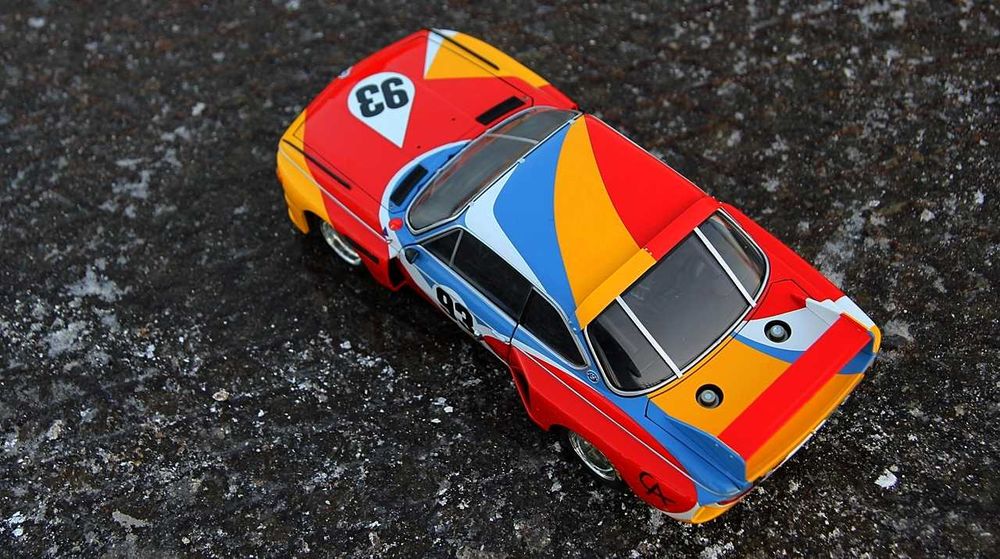 BMW 3.0 CSL Art Car #93 Le Mans 1975 - Minichamps