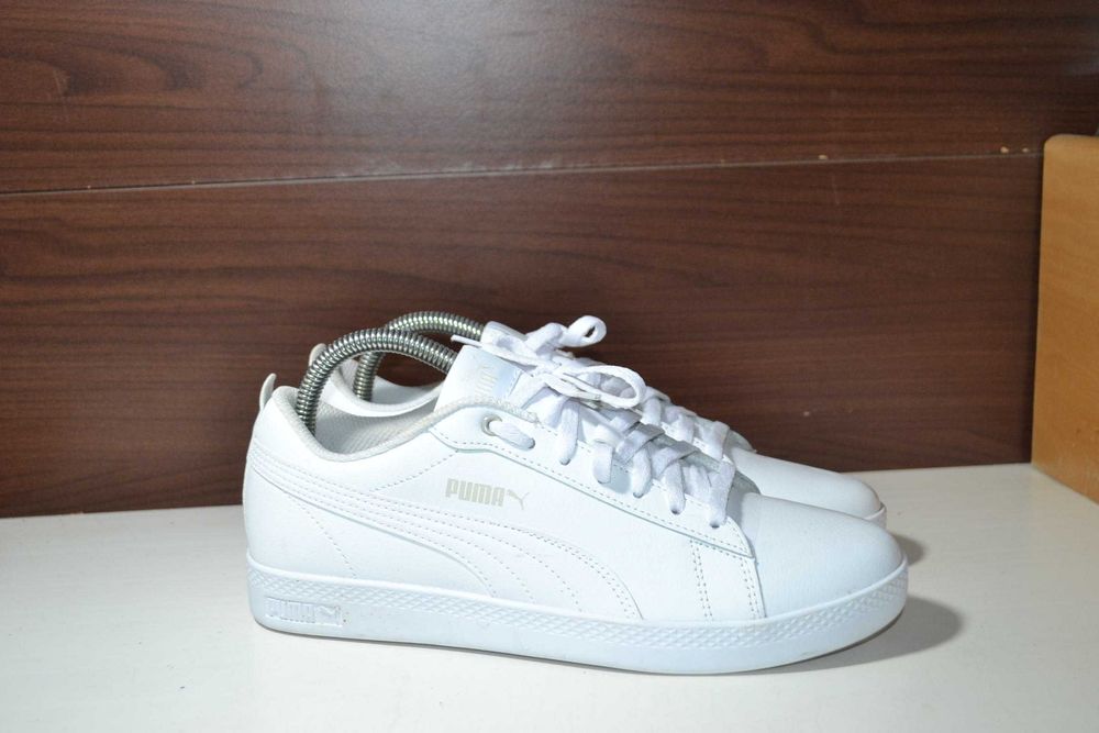 puma smash v2 39р кроссовки кожаные кеды оригинал
