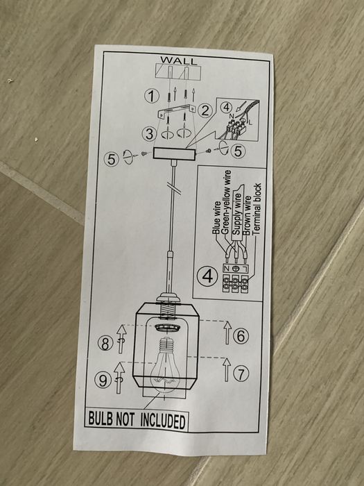 Lampa wisząca Jonera NOWA