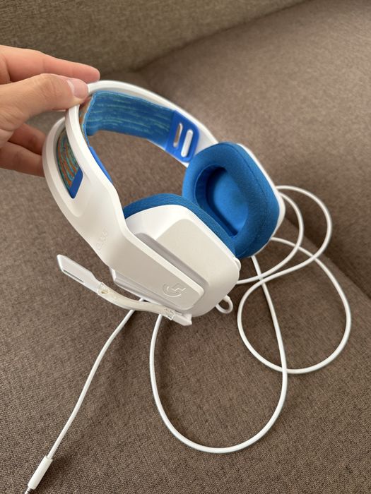 Наушники Logitech G335 Wired Gaming White