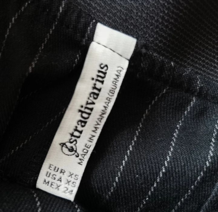 Spodnie eleganckie w paski