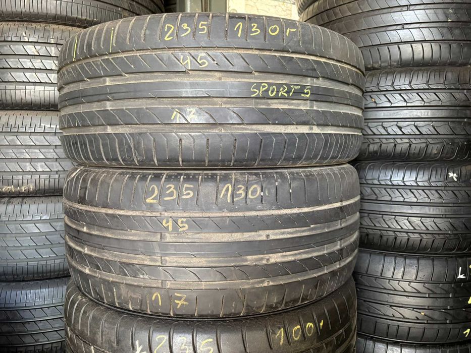 2X Opony Letnie 235/45R17 94W Continental ContiSportContact 5 5.8MM