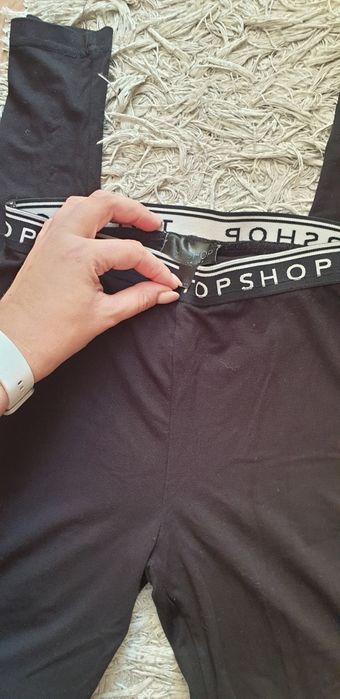 Czarne legginsy TopShop 36 S