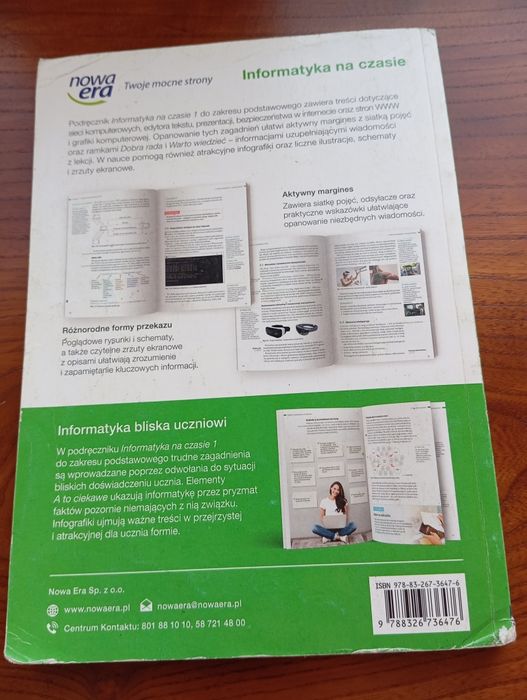 Informatyka na czasie 1 zakres podstawowy nowa era