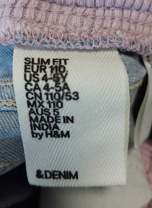 Штани джинси дитячі для дівчинки на 4- 5 років, 110см