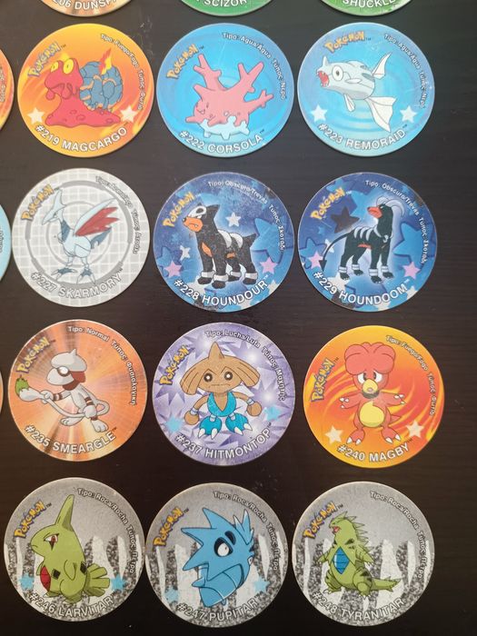Tazos Pokémon sticker completa 35/35