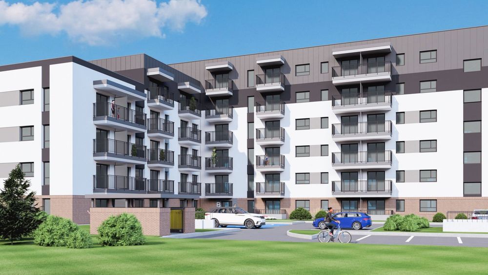 Mieszkanie w stanie deweloperskim 56 m²! 3 piętro ! - Widok 3