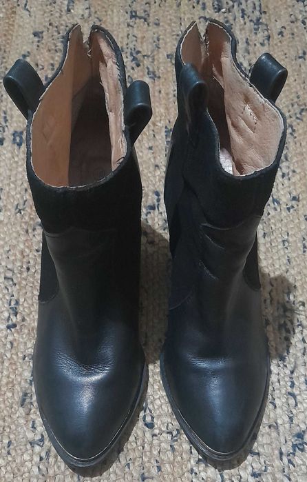 Botas morgan 40 em pele