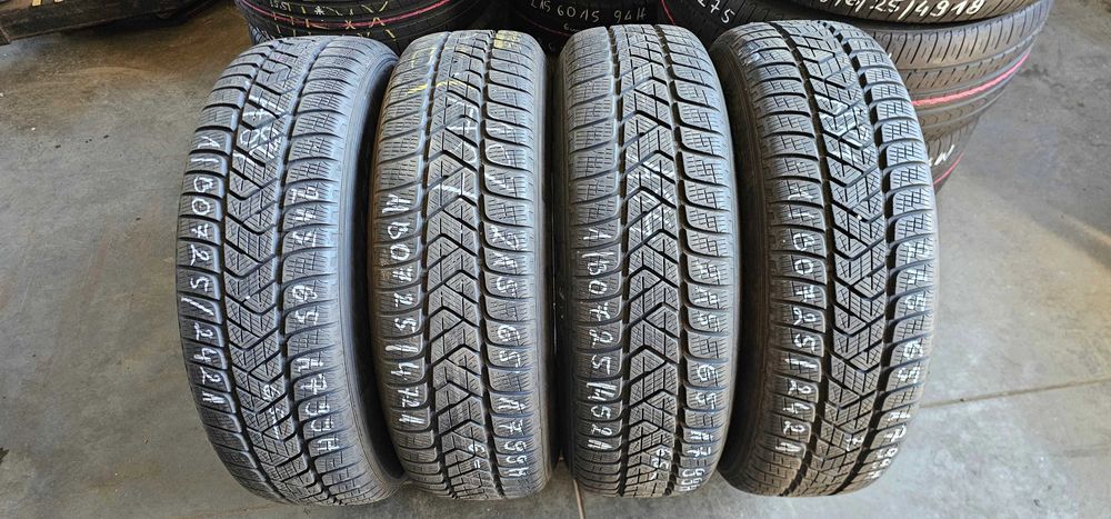 4szt opony zimowe używane 215/65R17 Pirelli Scorpion Winter W-wa