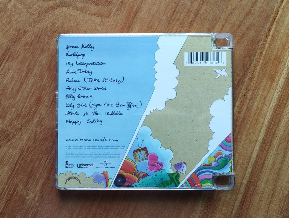 CD Álbum original - MIKA - life in cartoon motion