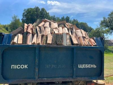 Дрова порода бук граб дуб також береза осика