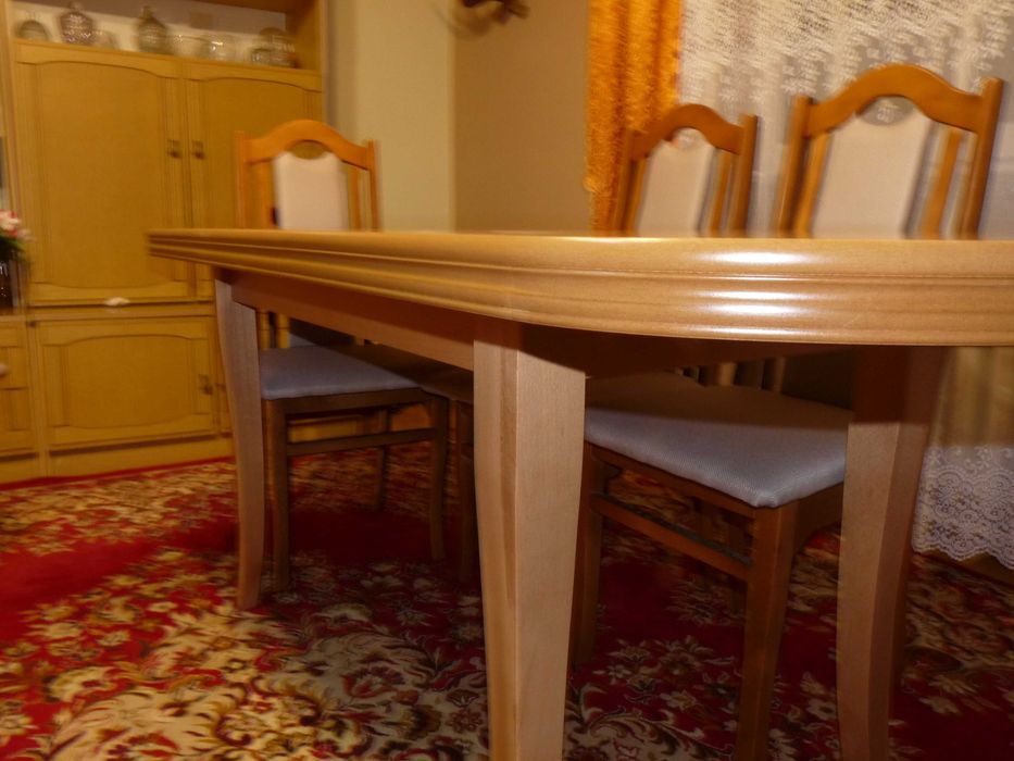 stół owalny rozkładany