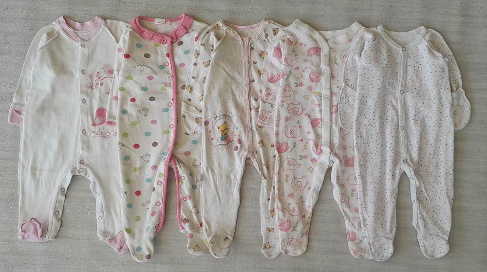 Пакет для новорождённой девочки 0-3 месяца