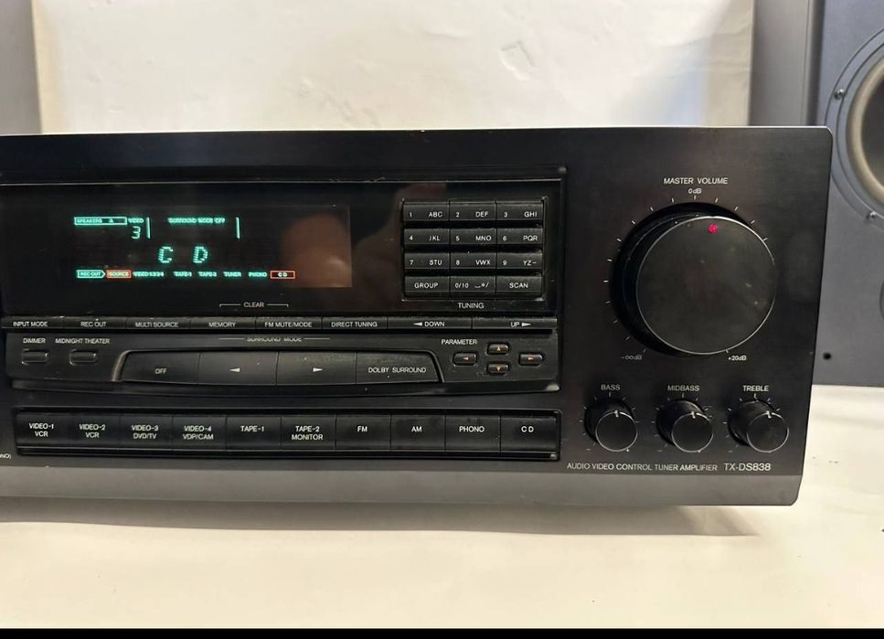 5.1 Amplituner Onkyo Integra TX-DS 838, 5.120 Watt, Japan