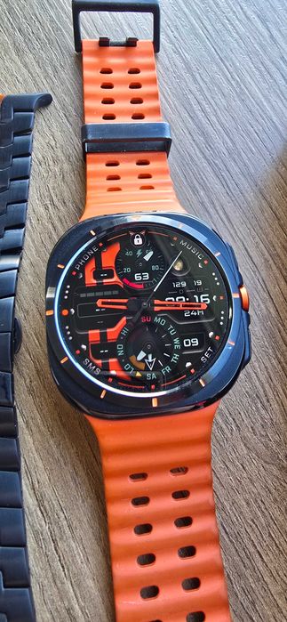 Zegarek Samsung Galaxy Watch Ultra | Titanium Gray | Gwarancja | Zestaw + Dodatki