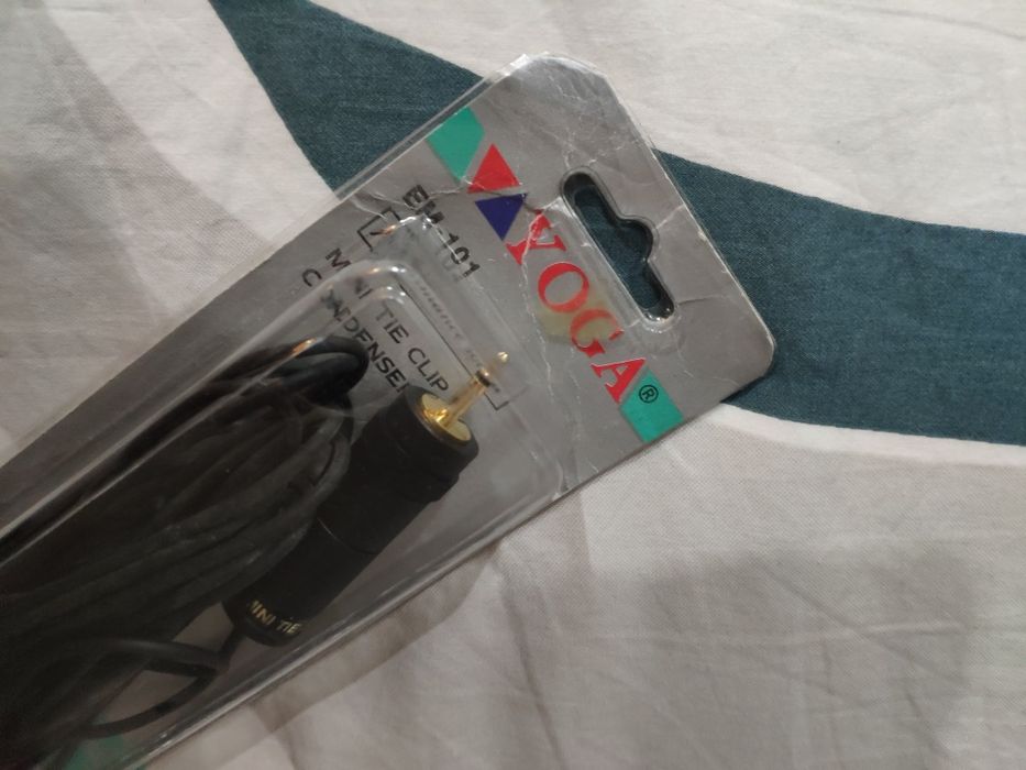 Microfone de lapela Yoga