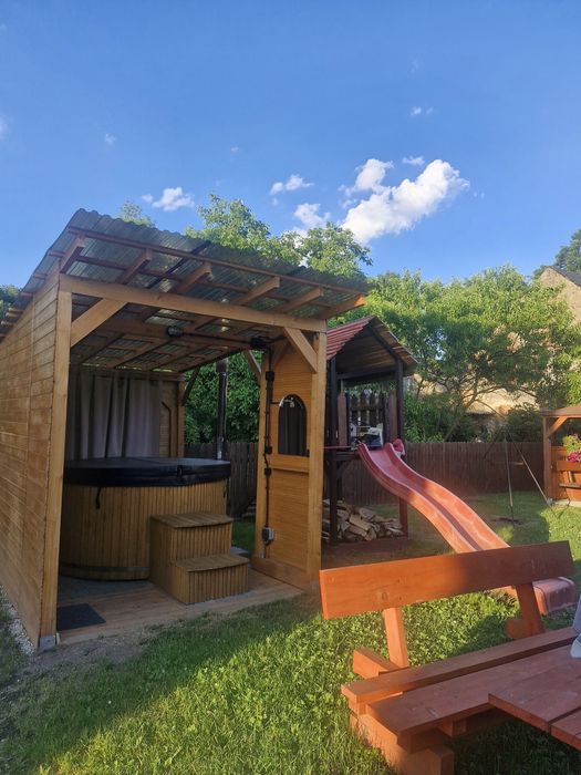 Apartament w Górach Kaczawskich z balią